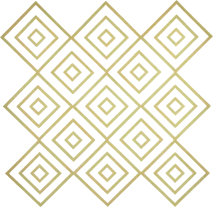 Xlazyhome signature geometric gold pattern logo representing minimalist luxury and intelligent home design.