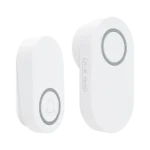 X-Lazy QX-009 Kinetic Self-Powered Wireless Doorbell Kit (Battery-Free, IP44 Waterproof)
