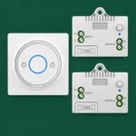 X-Lazy QX-304FS Circular Acrylic Kinetic Wireless Switch and Receiver Kit (301JS Controller, Battery-Free)