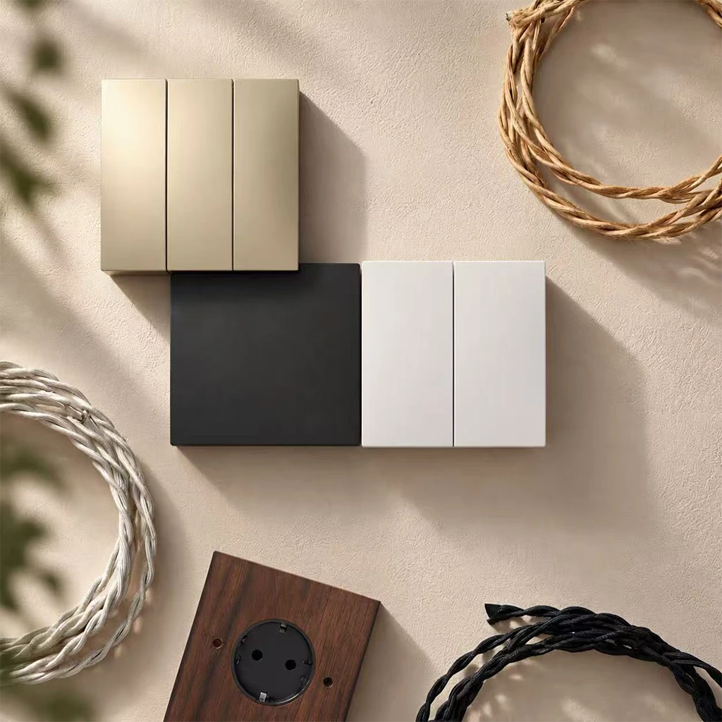⁠X-Lazy whole-house lighting control matrix kit featuring 308FS series battery-free kinetic wireless light switches and smart receivers