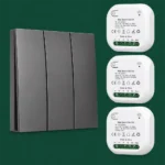 X-Lazy QX-308FS Kinetic Multi-Way Wireless Switch and Receiver Kit (306JS Controller, Battery-Free)